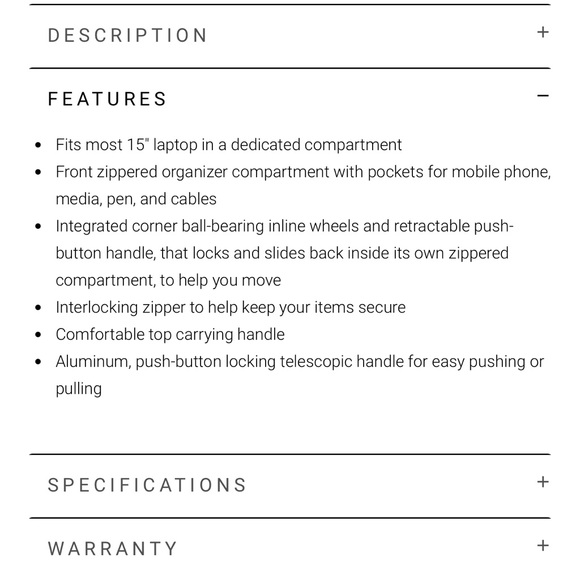 Swissgear 0970 Professional Wheeled Computer Business Case - Black - Picture 7 of 15